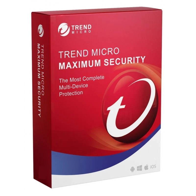 Trend Micro Maximum Security 2026 - 10 Devices 1 Year - Instant Delivery