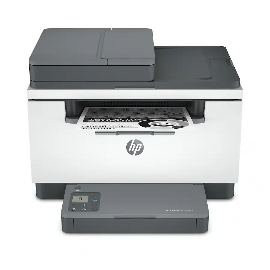 HP - LaserJet M234sdw Wireless AI-Enabled Black-and-White Laser Printer - White HP - LaserJet M234sdw Wireless AI-Enabled Black-and-White Laser Printer - White