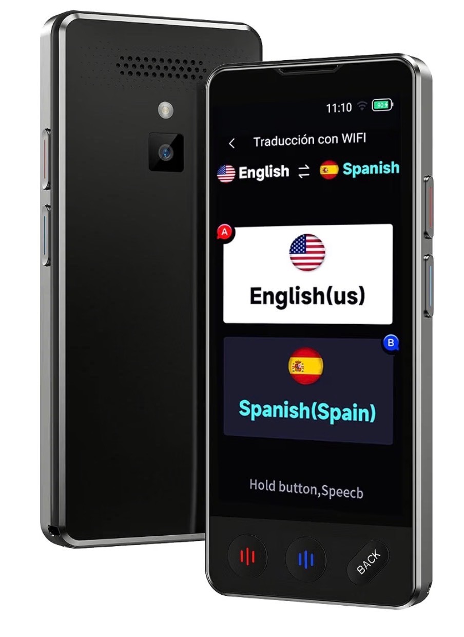 AI Language Translator Device, 2026 Upgraded VORMOR Translator No WiFi Needed,