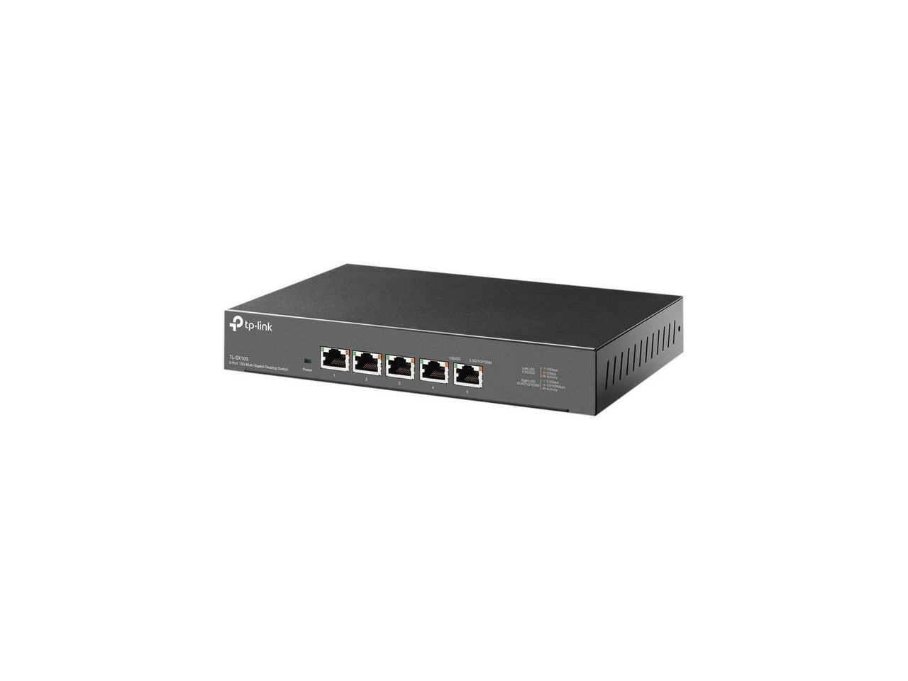 TP-Link 10G Multi-Gigabit Unmanaged Switch TLSX105 TP-Link 10G Multi-Gigabit Unmanaged Switch TLSX105