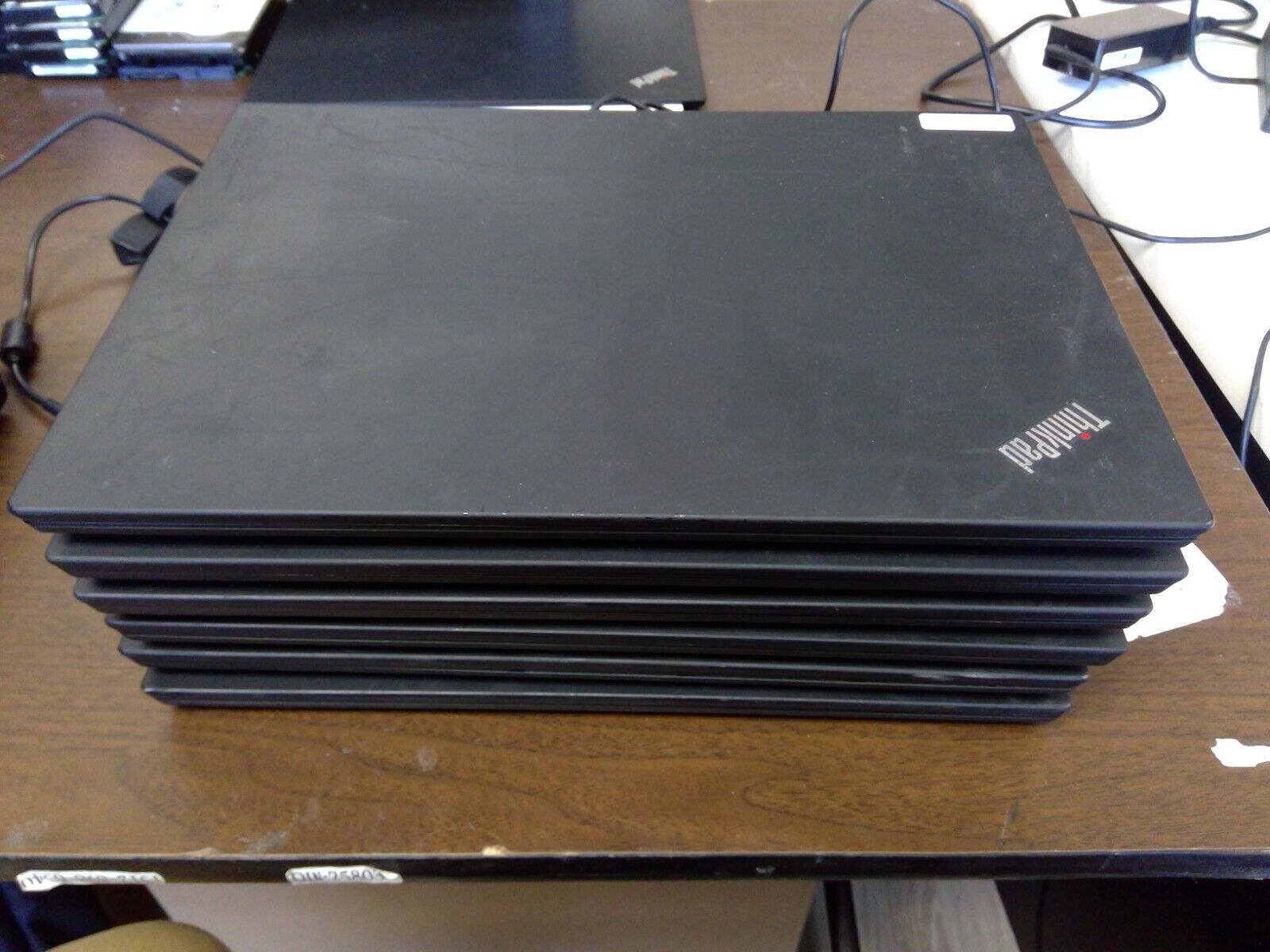 Lot of 6 Lenovo ThinkPad T470 Laptops, i5-6300U 8GB RAM Bad Battery
