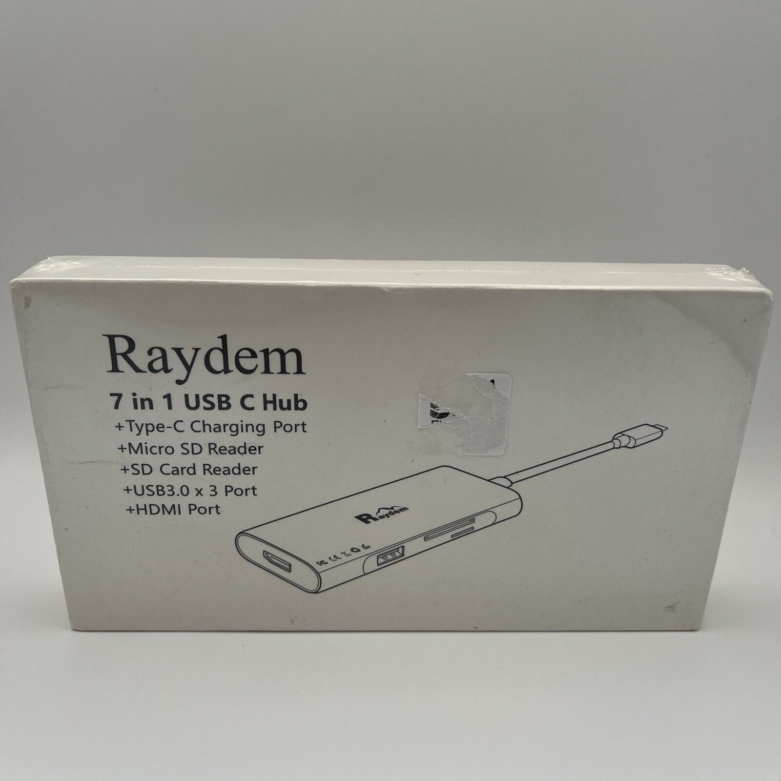 Raydem 7 In 1 USB-C Hub 