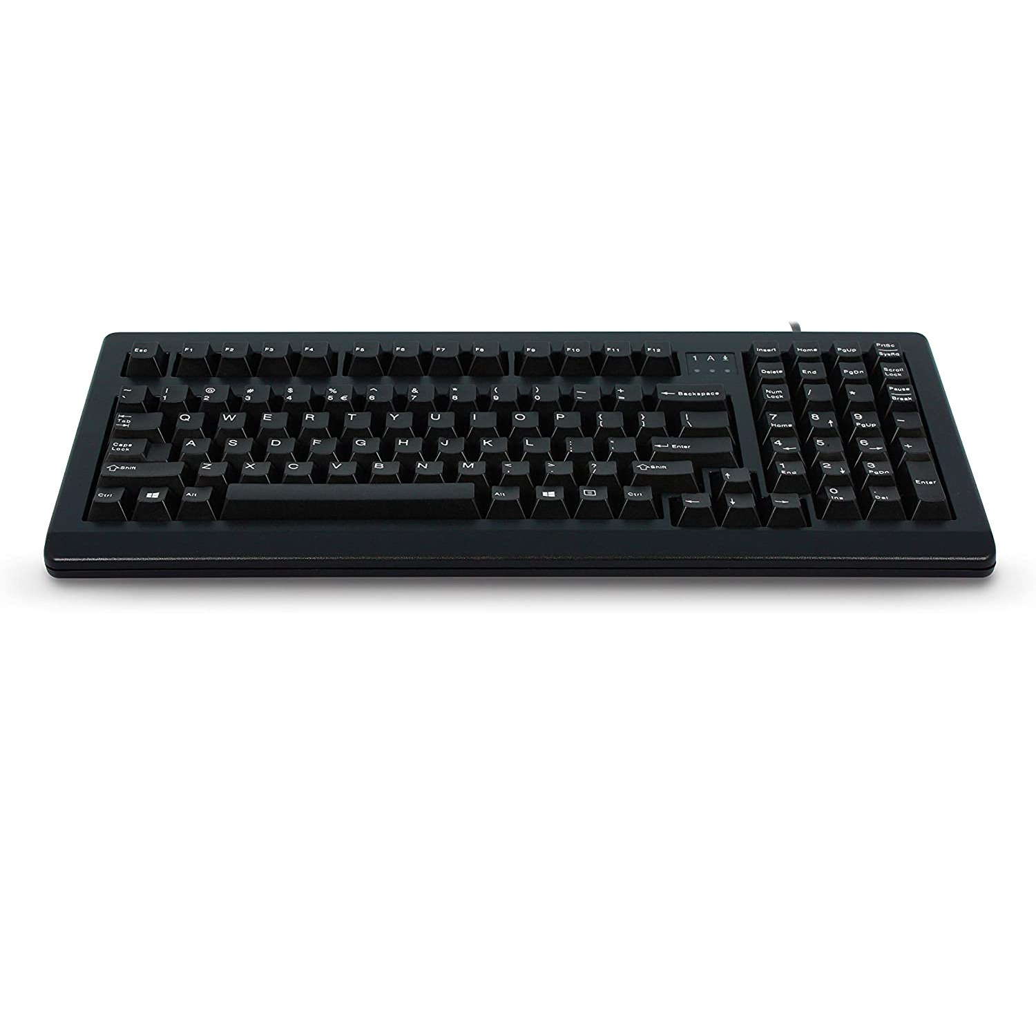 CHERRY ELECTRICAL ‎G80-1800LPCEU-2 Black Compact Industrial Keyboard - 104 Keys
