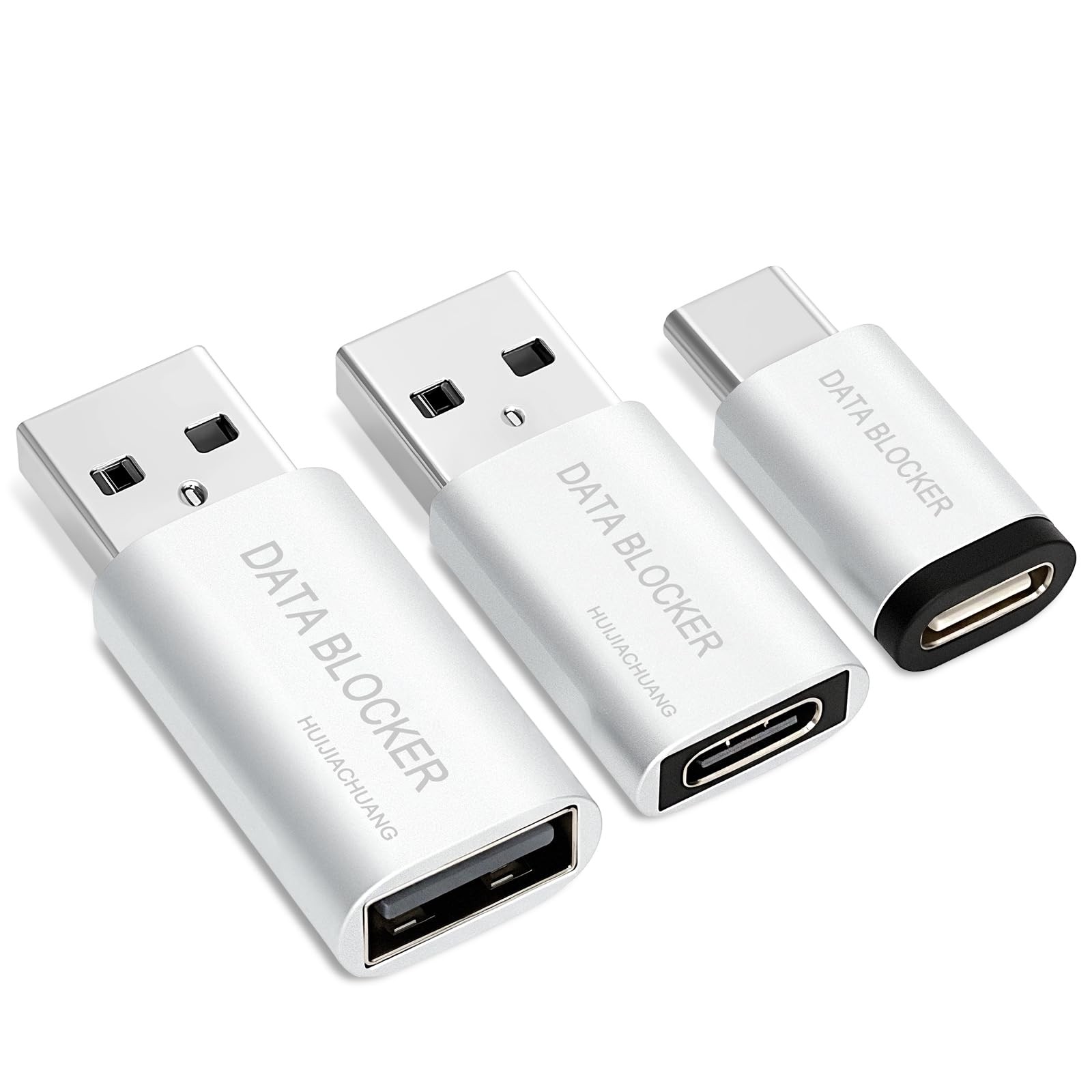 USB C and USB A Data Blocker 3 Pack, Refuse Juice Jacking & Hacking USB C and USB A Data Blocker 3 Pack, Refuse Juice Jacking & Hacking