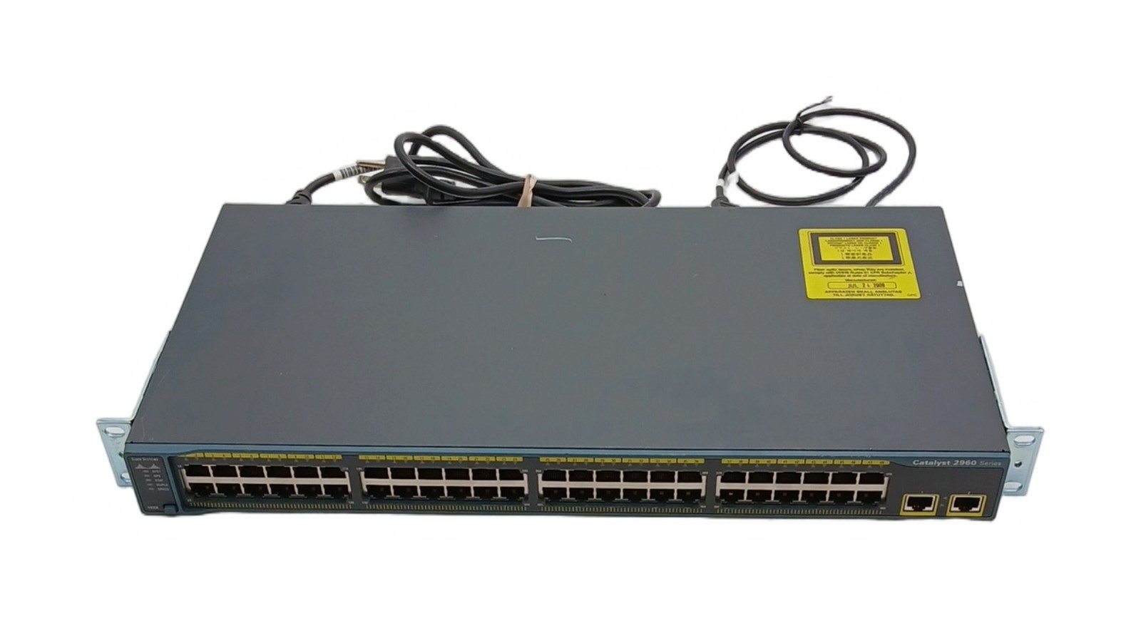 Cisco Catalyst 2960-48TT-L 48-Port Fast Ethernet Managed Rackmount Switch