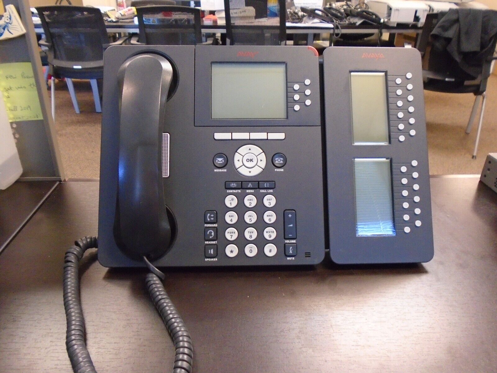 Avaya 9630G IP Business Conference Telephone w/ SBM24 Button Module