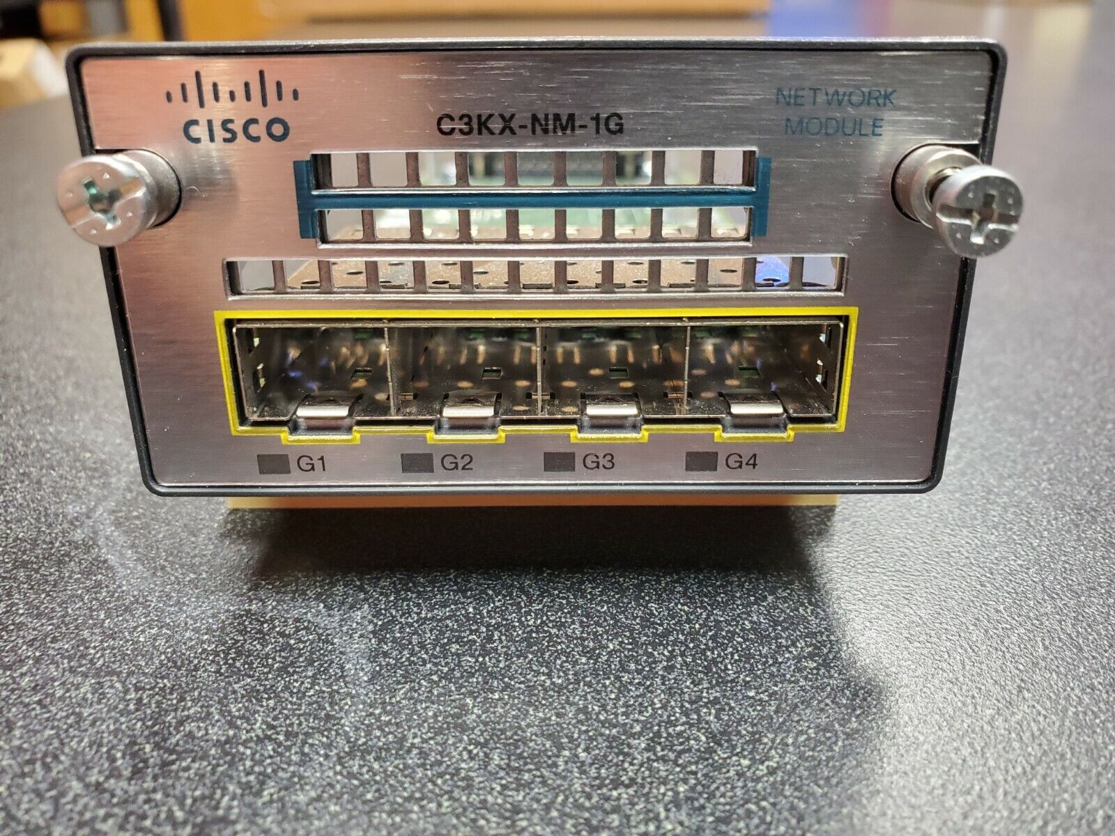 Used CISCO C3KX-NM-1G - Cisco Catalyst 3K-X 1G Network Module for 3560X 3750X