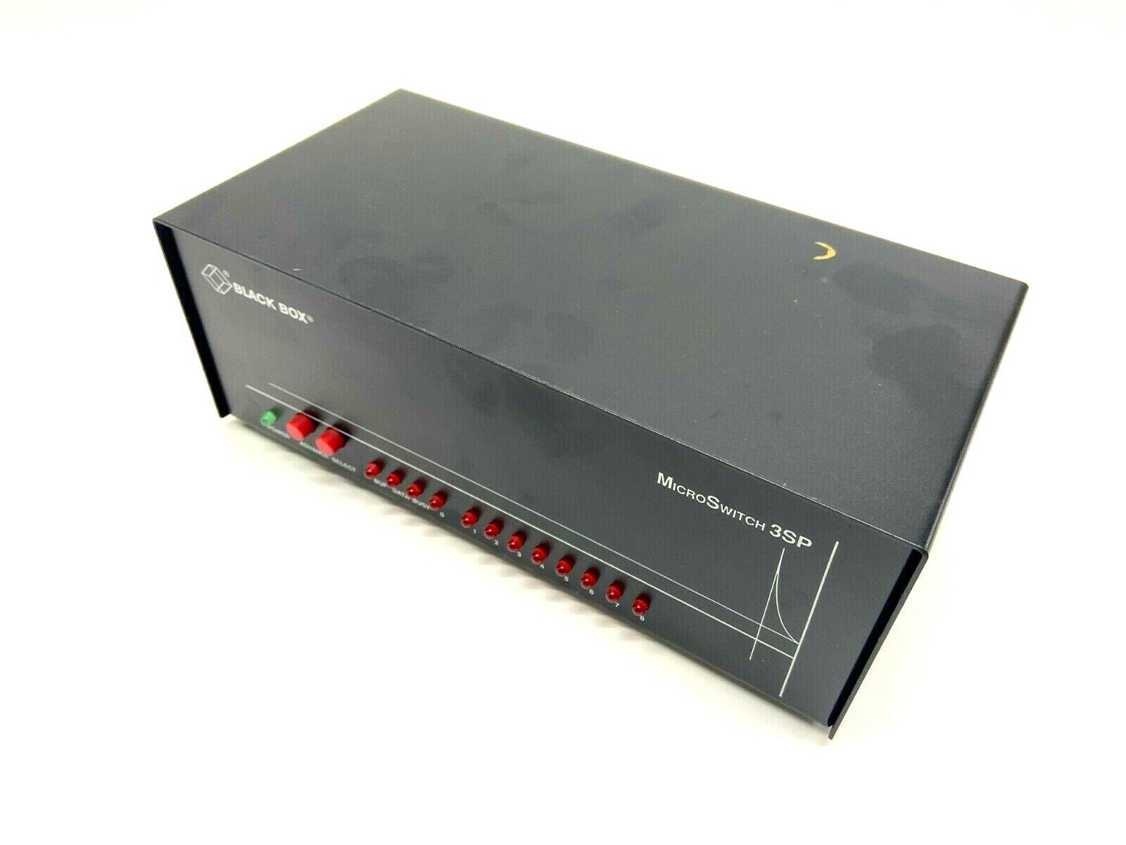 Black Box SL001A Micro Switch 3SP 3 x Parallel Serial RJ-45