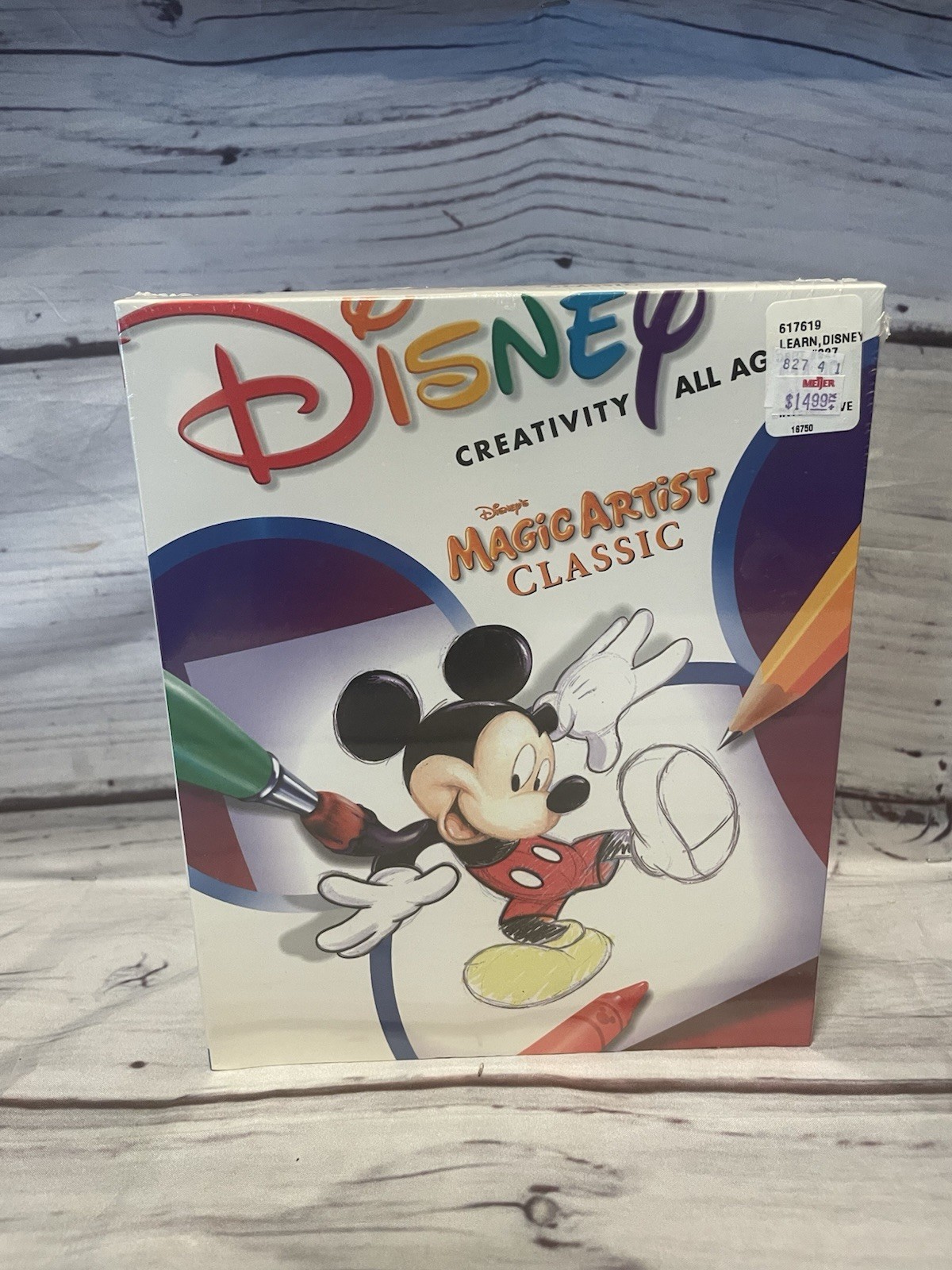 Big Box Disney Magic Artist Classic PC Windows 95/98 & Mac *New Big Box Disney Magic Artist Classic PC Windows 95/98 & Mac *New