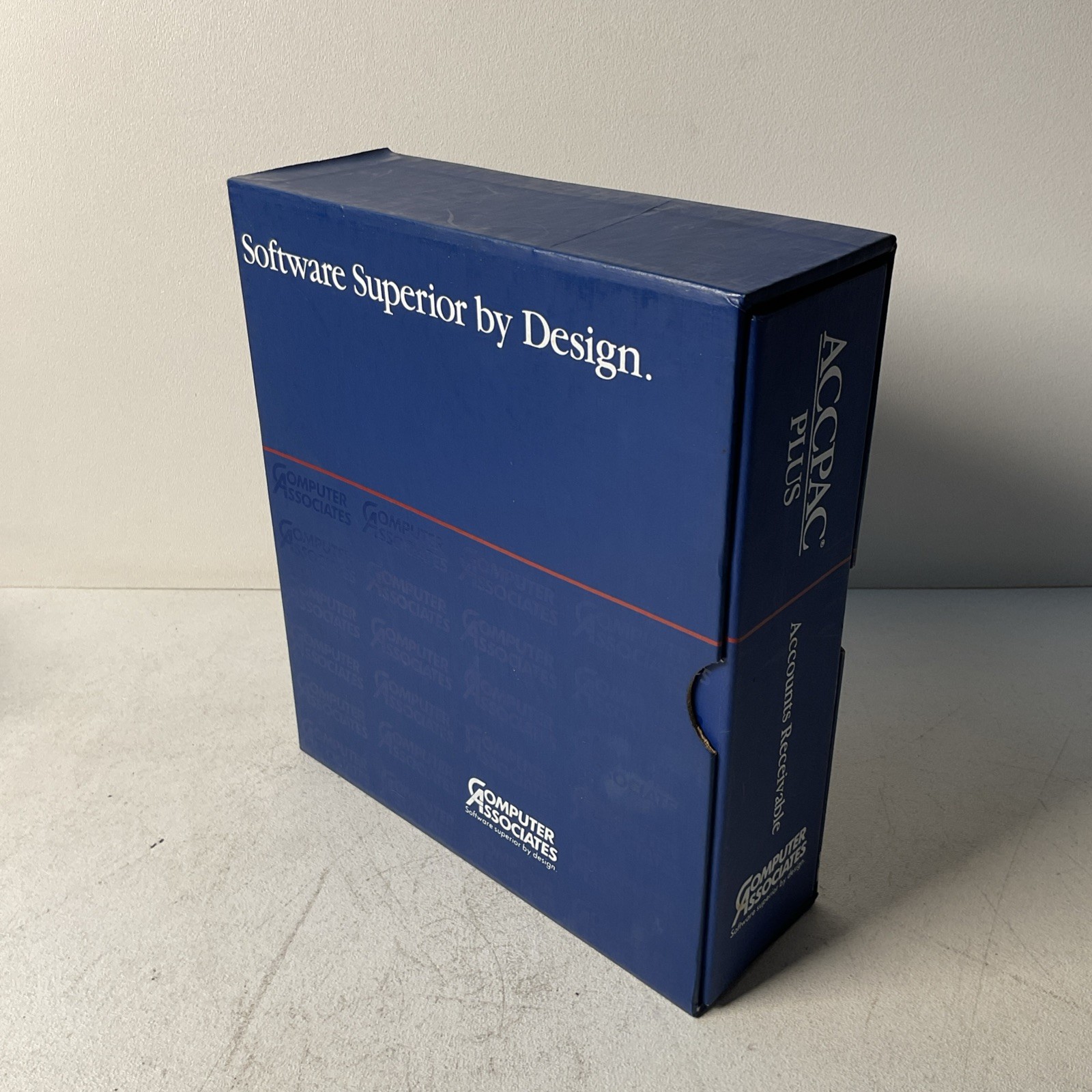 1980s Computer Associates software ACCPAC Plus - No Software