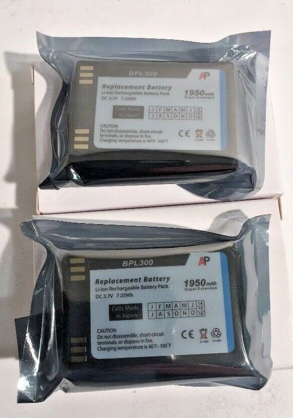 2 NEW BPL300 1950mAh Battery for Avaya 3641 3645 Polycom LTB100 Spectralink 6020