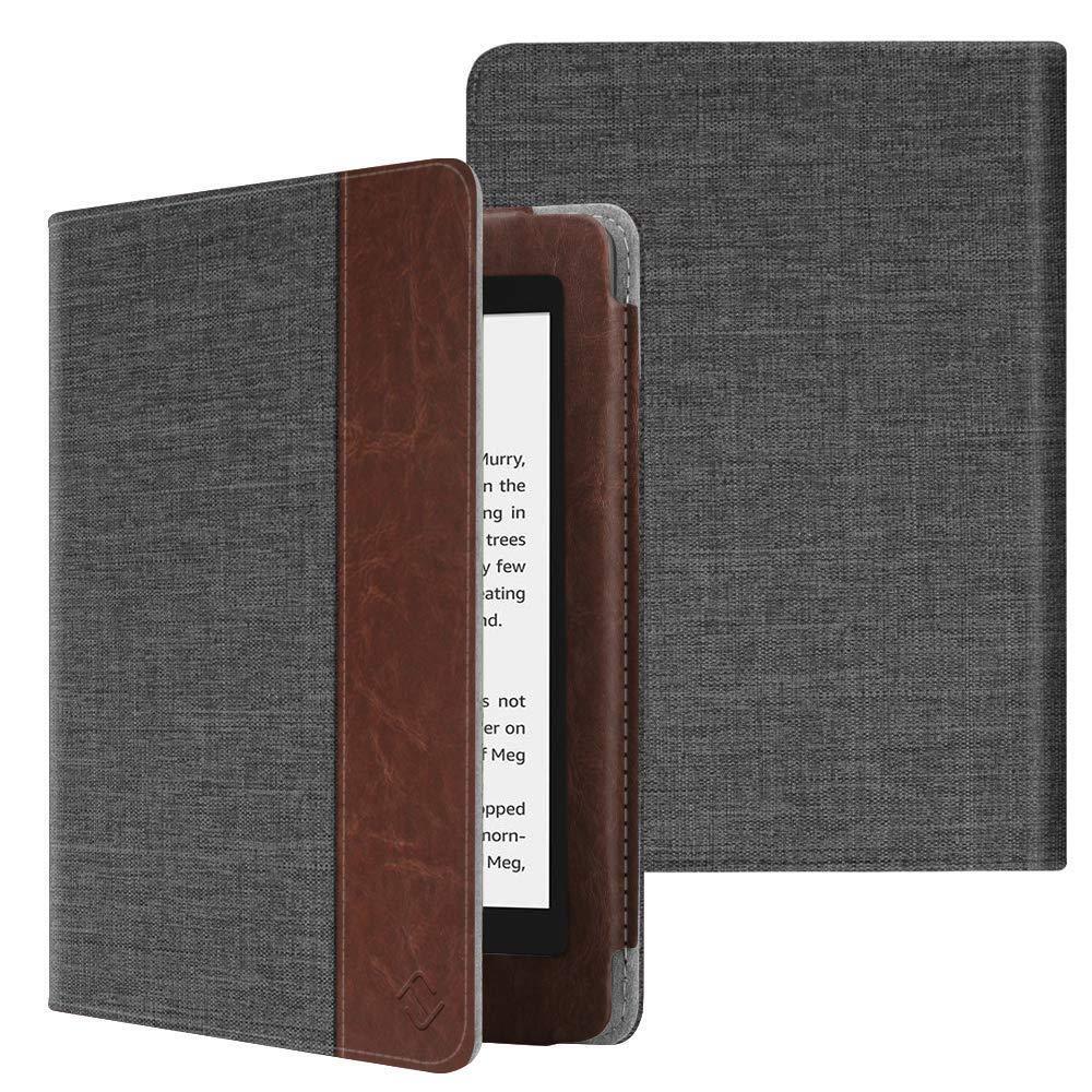 For New Amazon Kindle Paperwhite E-Reader 10th Gen 2018 Folio Case Cover Leather