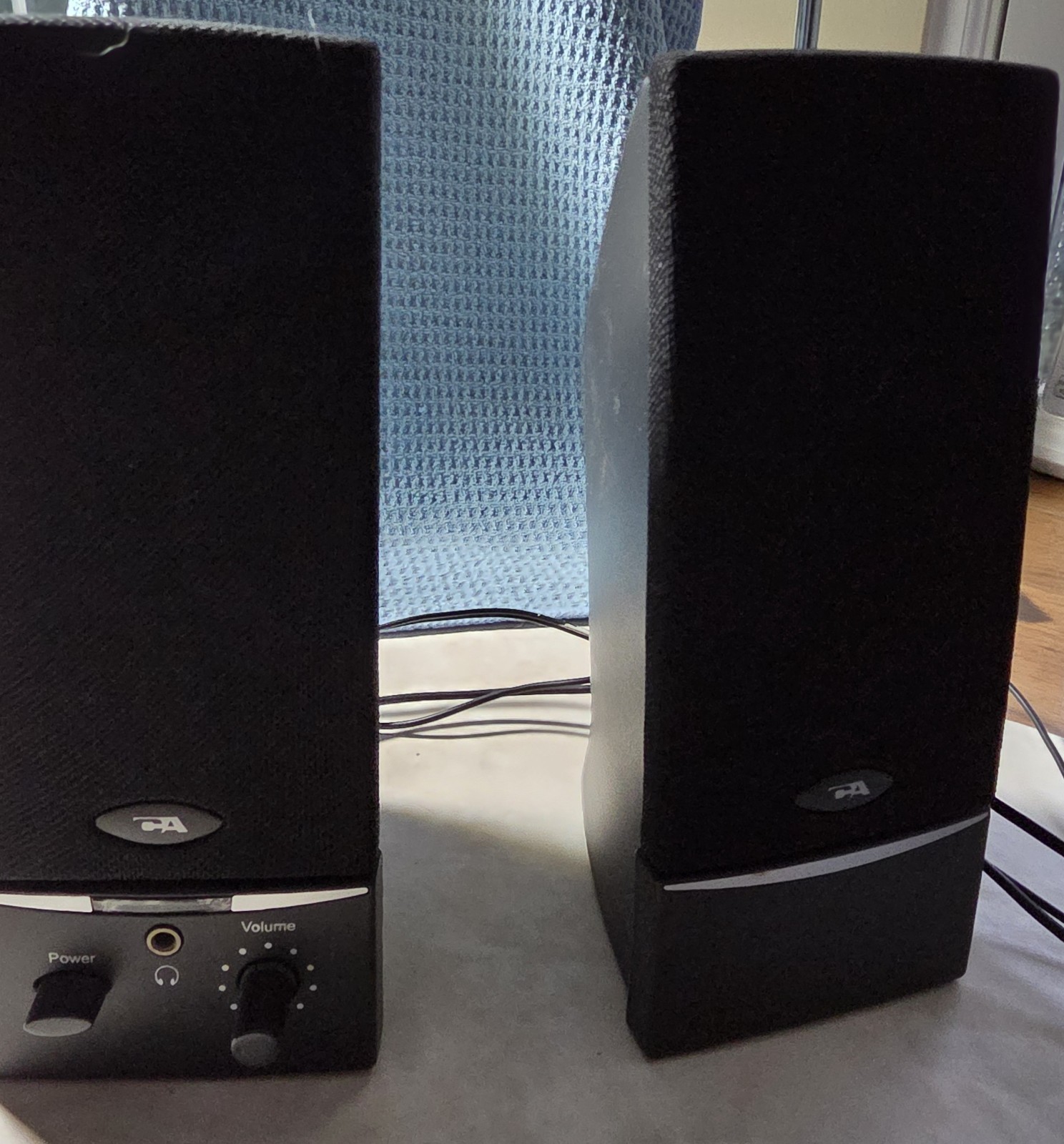 Cyber Acoustic CA-22, speakers for computer - six years old, lightly used
