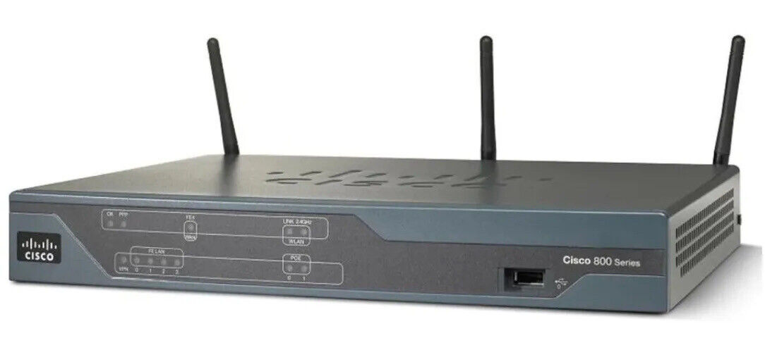 Cisco C881W-A-K9 Gigabit Ethernet Wireless Security Router
