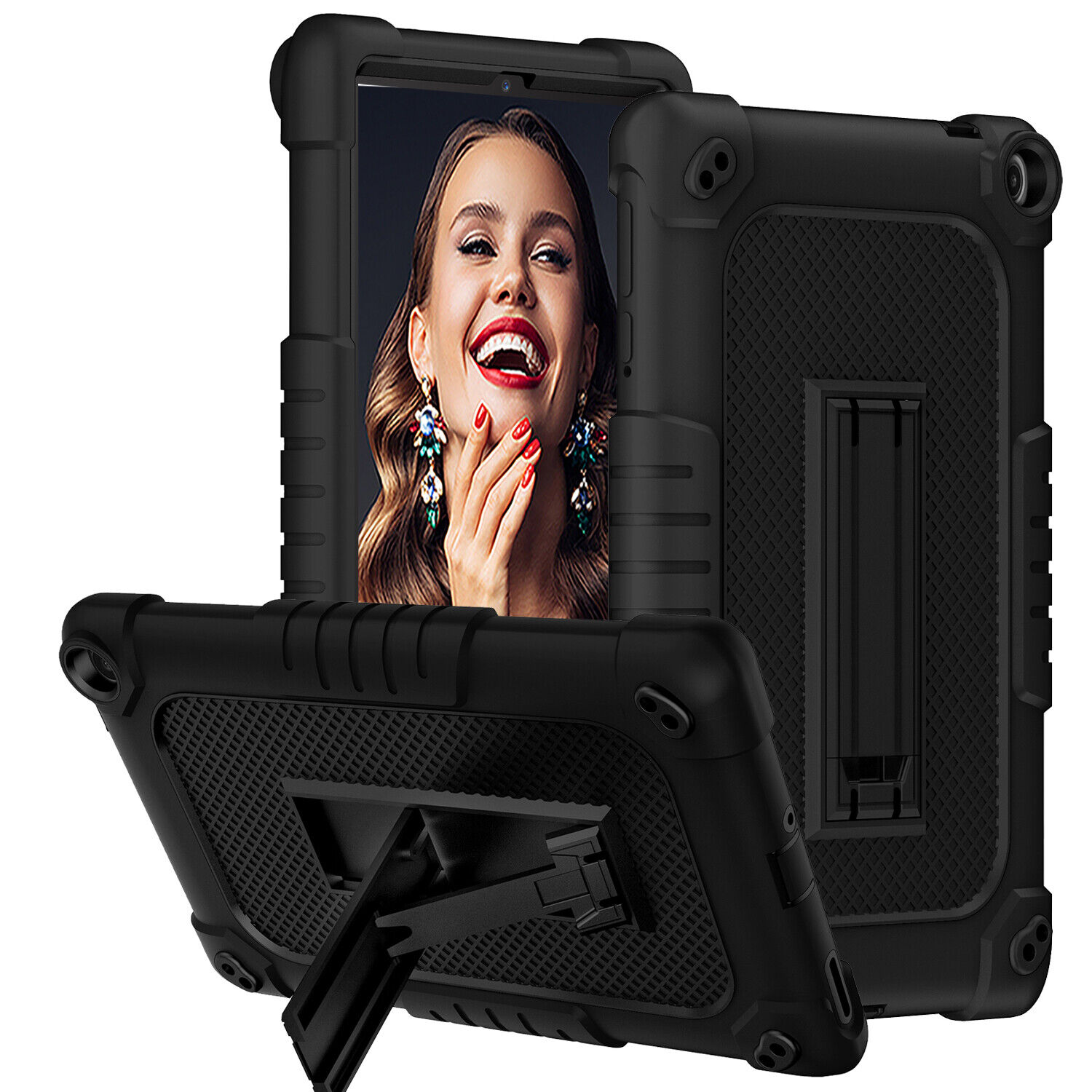 for Walmart Onn 8 Tablet Case Gen 3 2022 Model Built in Kickstand Shoulder Strap
