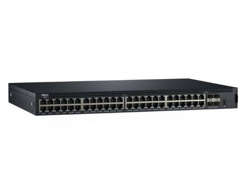 Dell X1052 52 Port Smart Managed Ethernet Switch - Black