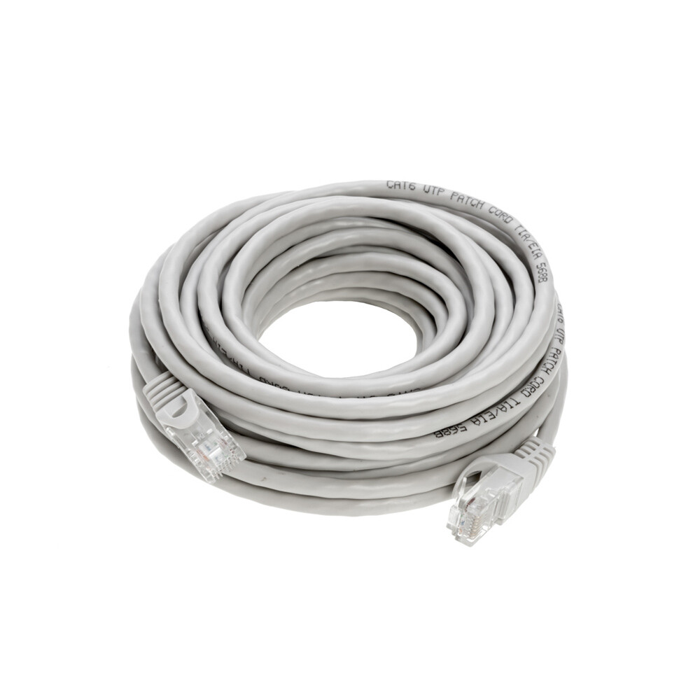 CAT6 Ethernet Patch Cord RJ-45 LAN Network Cord Gray 25FT- 200FT Multi-Pack LOT CAT6 Ethernet Patch Cord RJ-45 LAN Network Cord Gray 25FT- 200FT Multi-Pack LOT