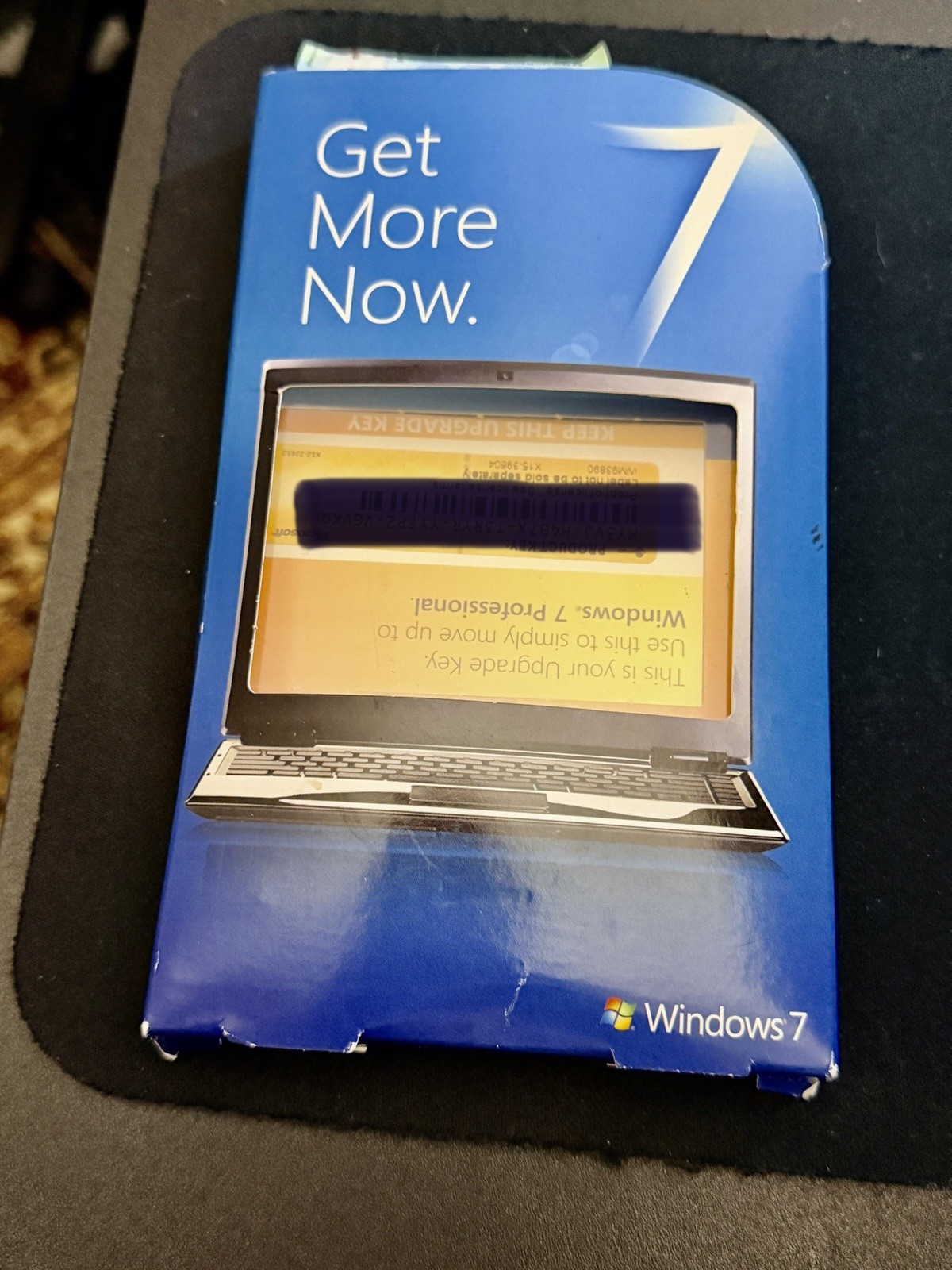 Microsoft Windows 7 Professional Full Retail Version 32 bit & 64 bit W/ Key