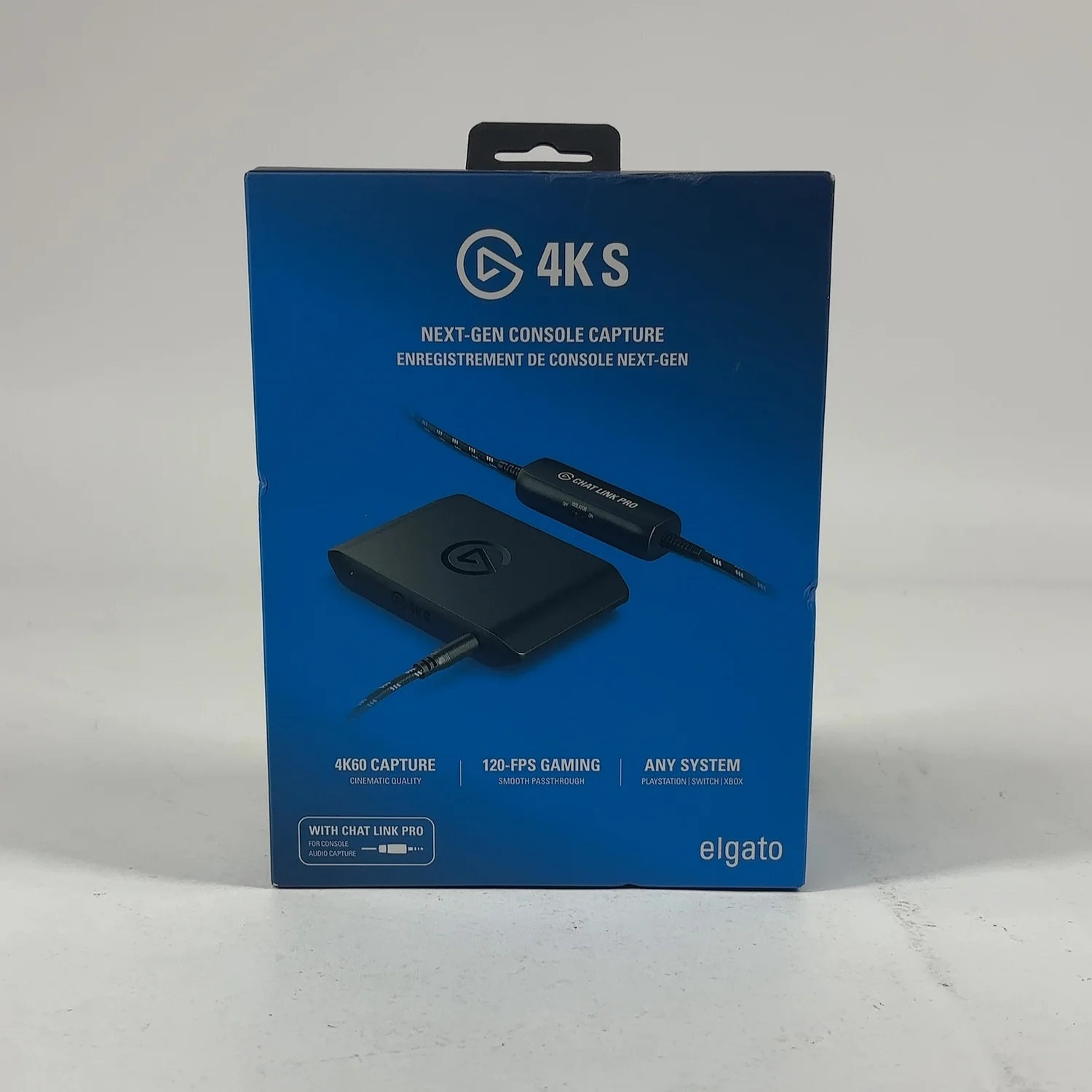 Elgato 4K S Black 20GBR9901 Game Capture Card Multi-Platform Elgato 4K S Black 20GBR9901 Game Capture Card Multi-Platform