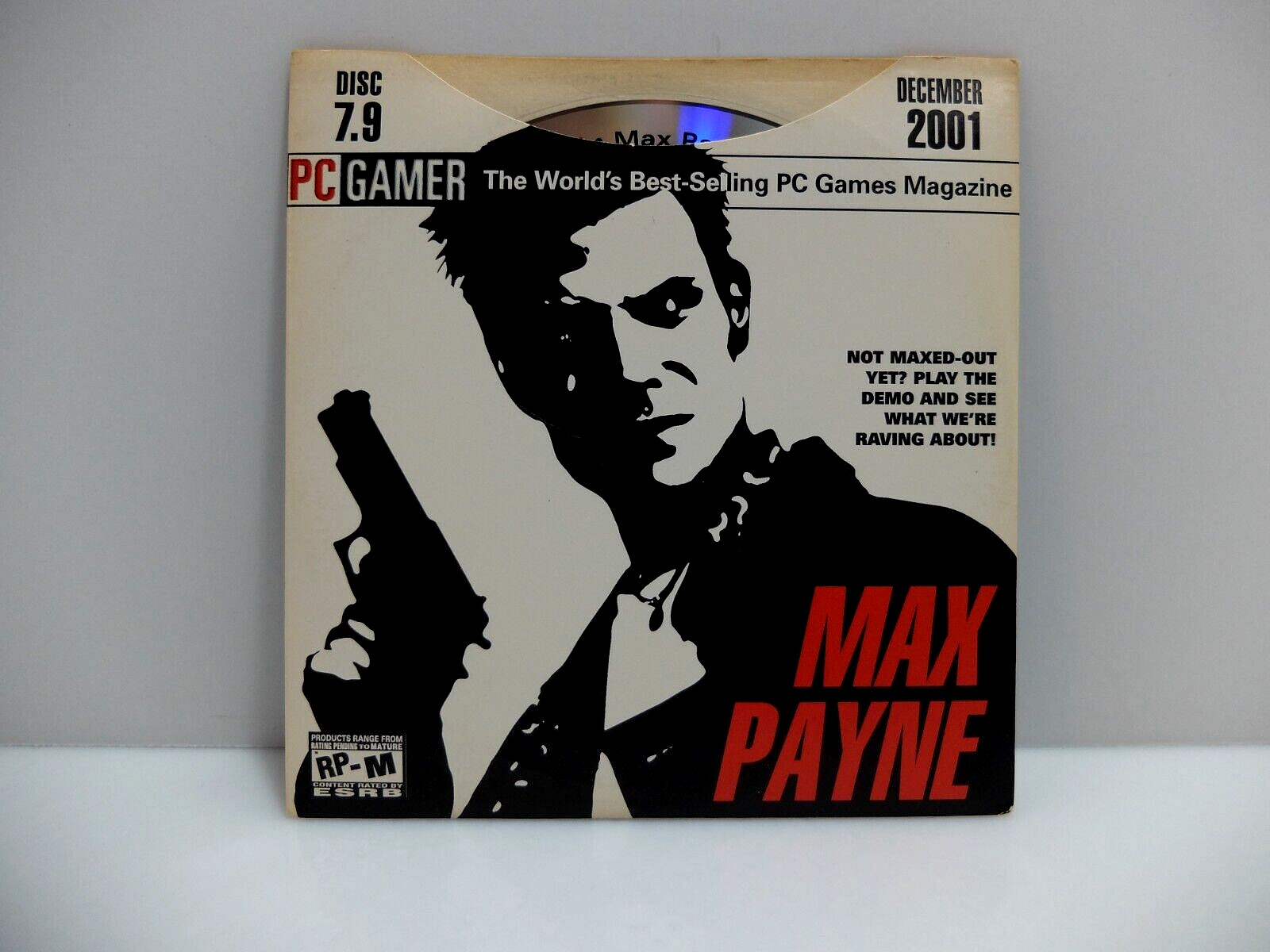 PC Gamer: Max Payne Demo Disc 7.9 - December 2001 - Not Compatible