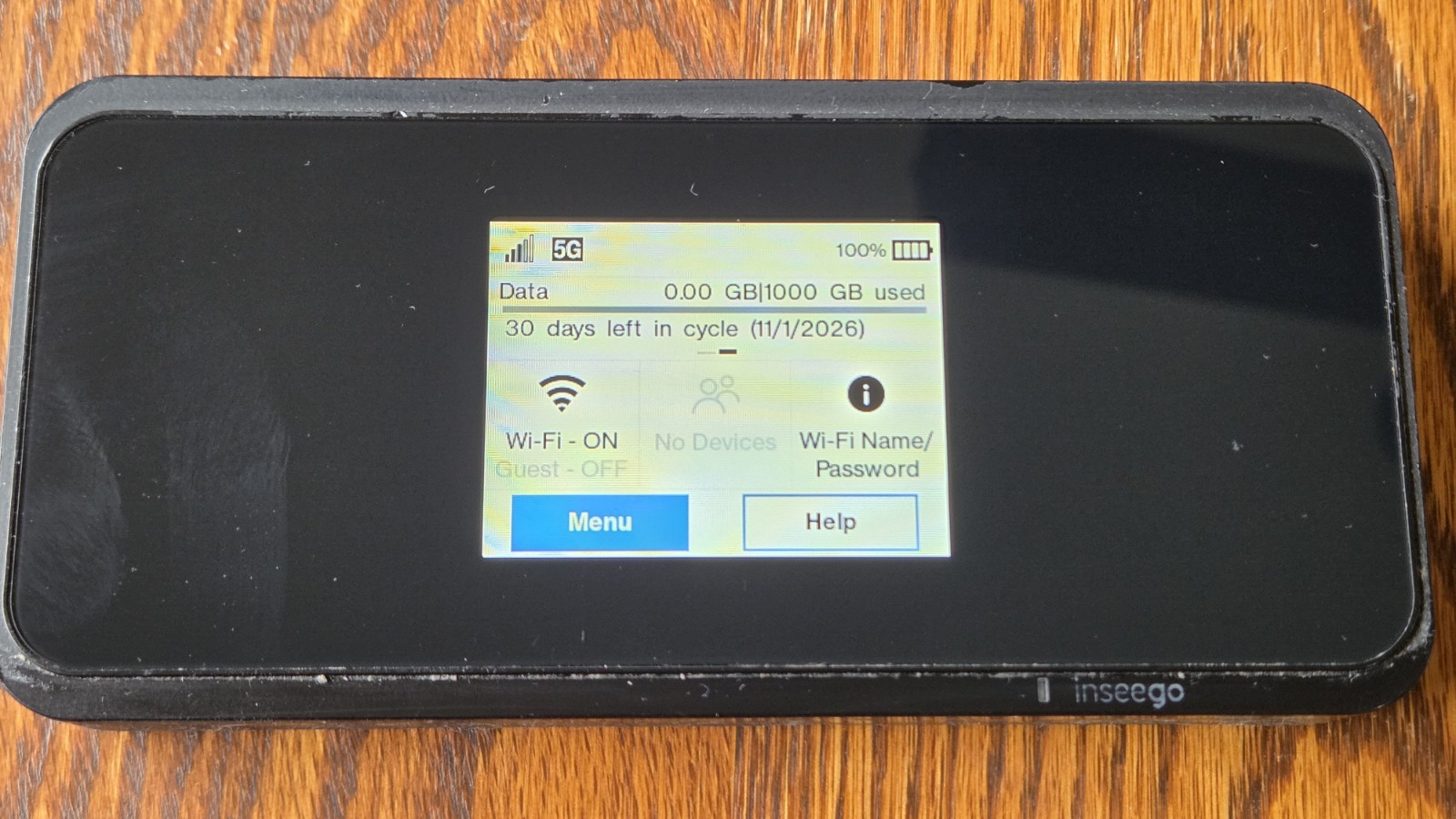 Inseego MiFi X Pro 5G | 4G LTE 1GB WiFi6 Mobile Hotspot for T-Mobile ONLY(M3000)