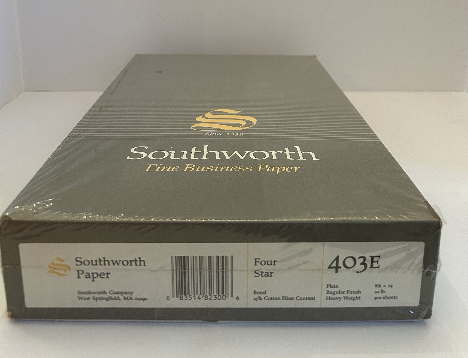 Vintage ~ Southworth 403E Business Paper ~ 8.5x14 Heavy Sealed ~ 500 Sheets Box Vintage ~ Southworth 403E Business Paper ~ 8.5x14 Heavy Sealed ~ 500 Sheets Box