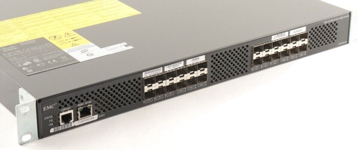 Cisco  MDS (DS-C9124-K9) 8-Ports Rack-Mountable Switch