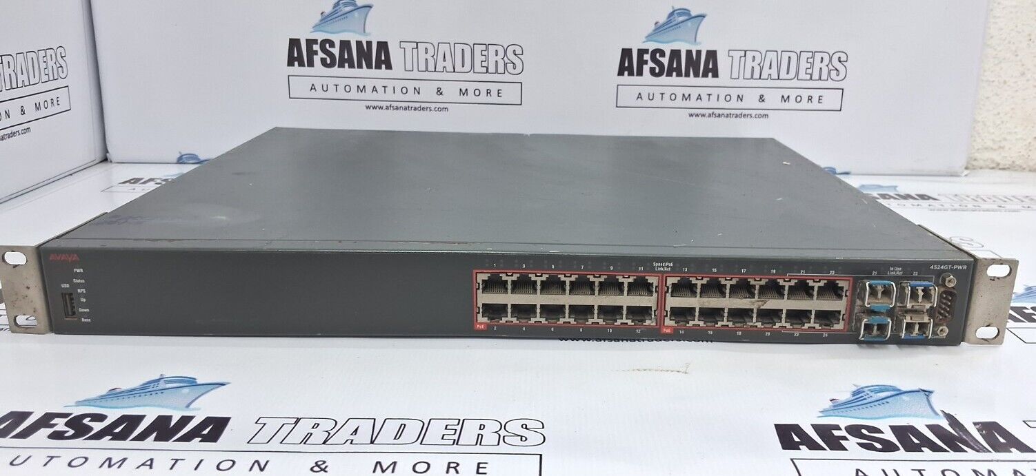 AVAYA 4524GT-PWR ETHERNET ROUTING SWITCH