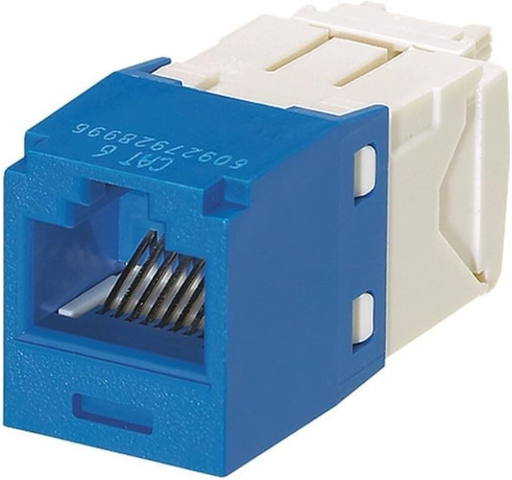 LOT OF 500 Panduit CJ688TGBU UTP Jack Module Blue LOT OF 500 Brand new LOT OF 500 Panduit CJ688TGBU UTP Jack Module Blue LOT OF 500 Brand new