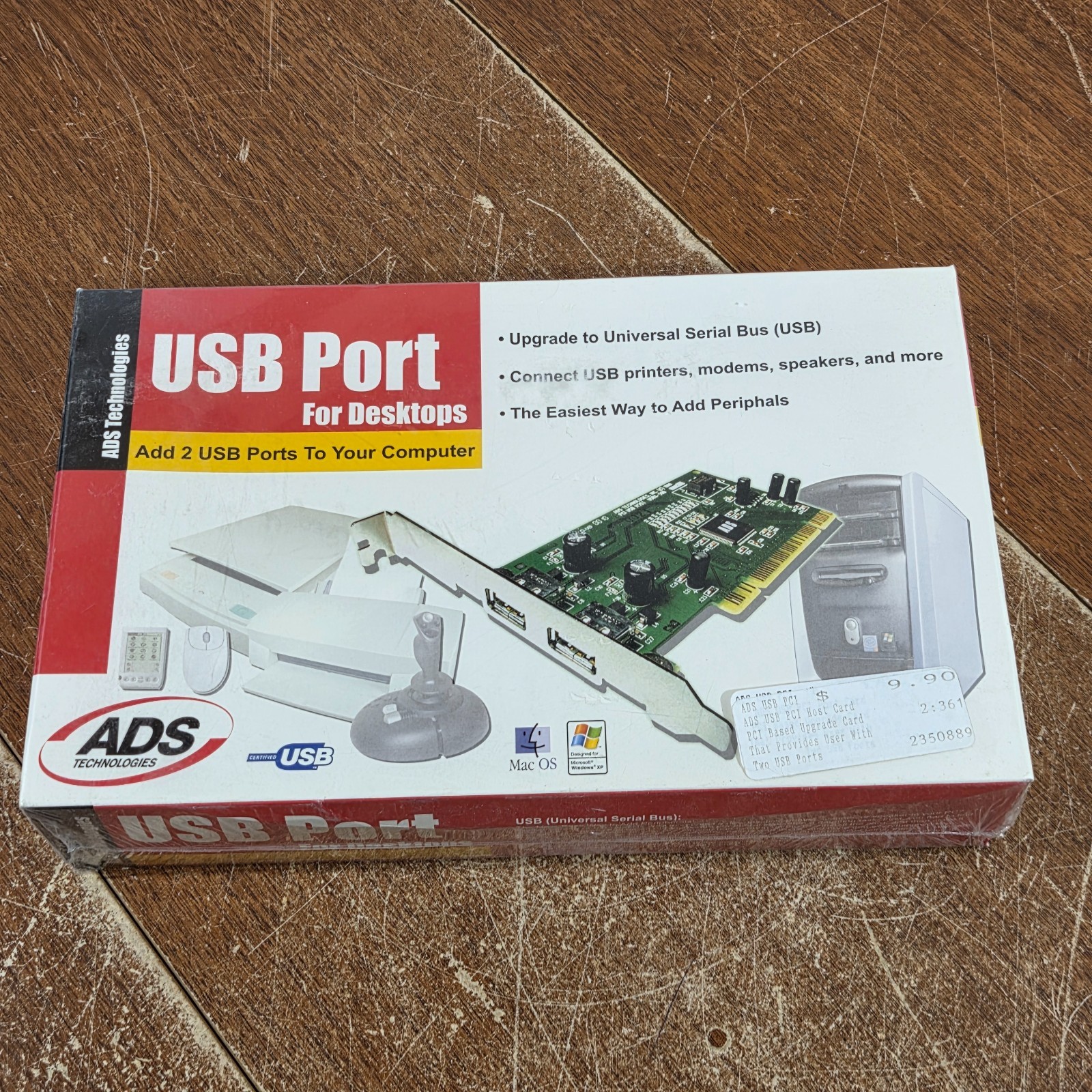 Vintage USB Port For Desktops ADS Technologies Add 2 USB Ports Vintage USB Port For Desktops ADS Technologies Add 2 USB Ports