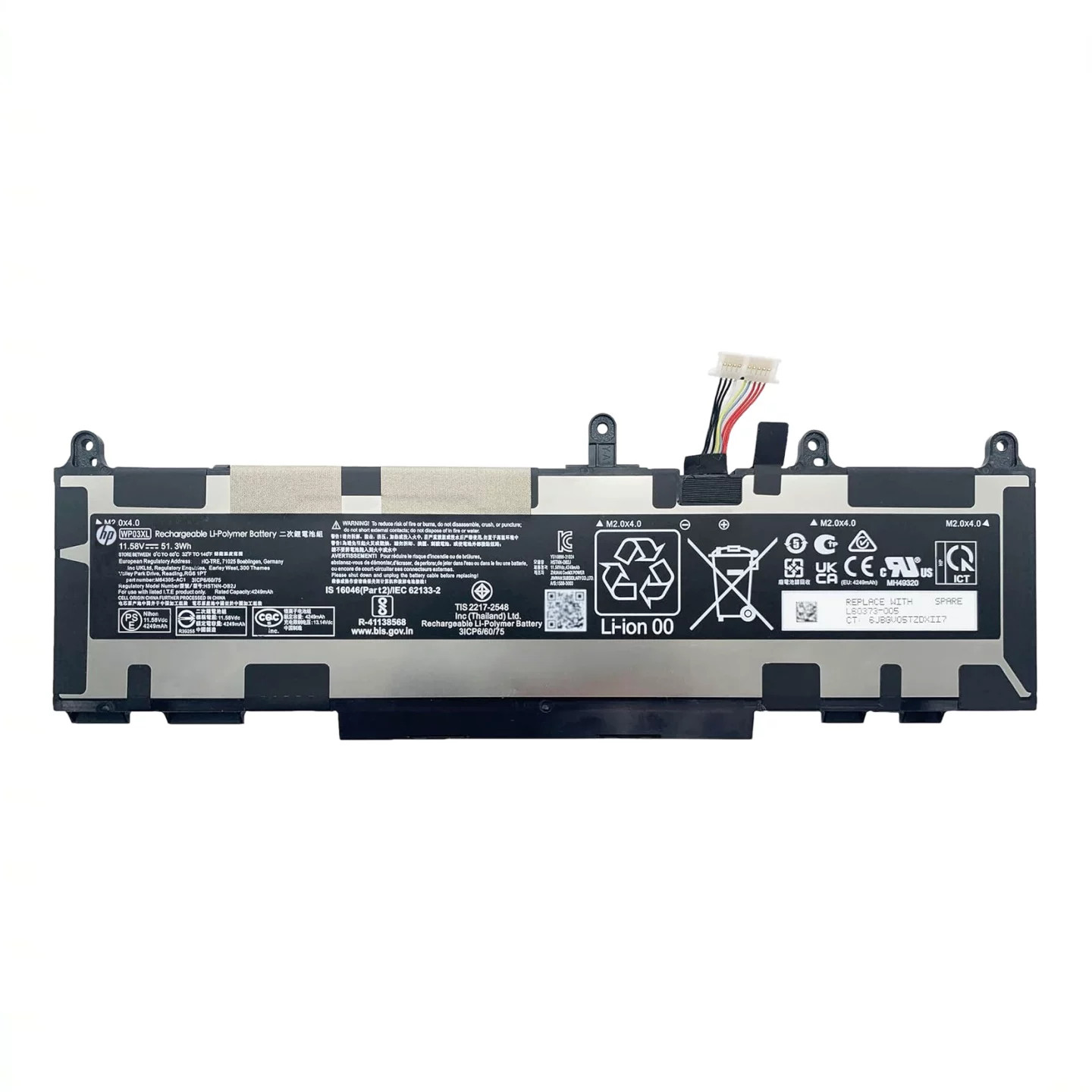 Authentic HP OEM Battery WP03XL for EliteBook 830 835 840 845 - Fast Shipping