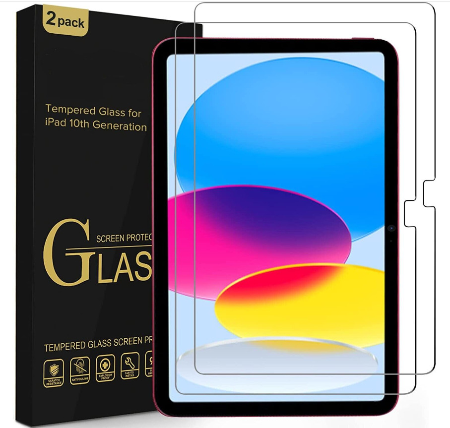 For Apple iPad 10th Gen 2022 10.9 INCH HD Premium Tempered Screen Protector