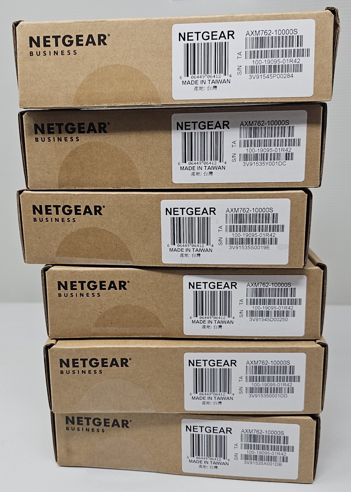 Netgear Prosafe 10GBase-LR Transceiver Module 10 Gigabit AXM762-10000S Lot Of 6 Netgear Prosafe 10GBase-LR Transceiver Module 10 Gigabit AXM762-10000S Lot Of 6