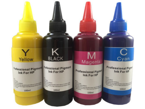 4x100ML Pigment Refill Ink for HP 950 951 932 933 Refillable cartridges/CISS 400 4x100ML Pigment Refill Ink for HP 950 951 932 933 Refillable cartridges/CISS 400