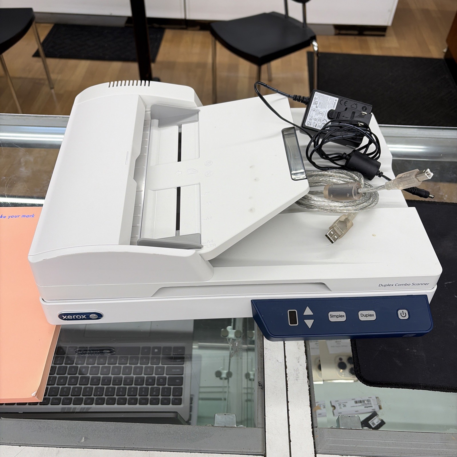 Xerox  Duplex Combo Document Scanner With Power Cord TESTED WORKING