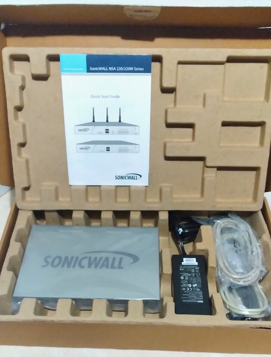 SonicWall - NSA 220 - Total Secure 1 Yr - 01-SSC-9744 - APL24-08E - New