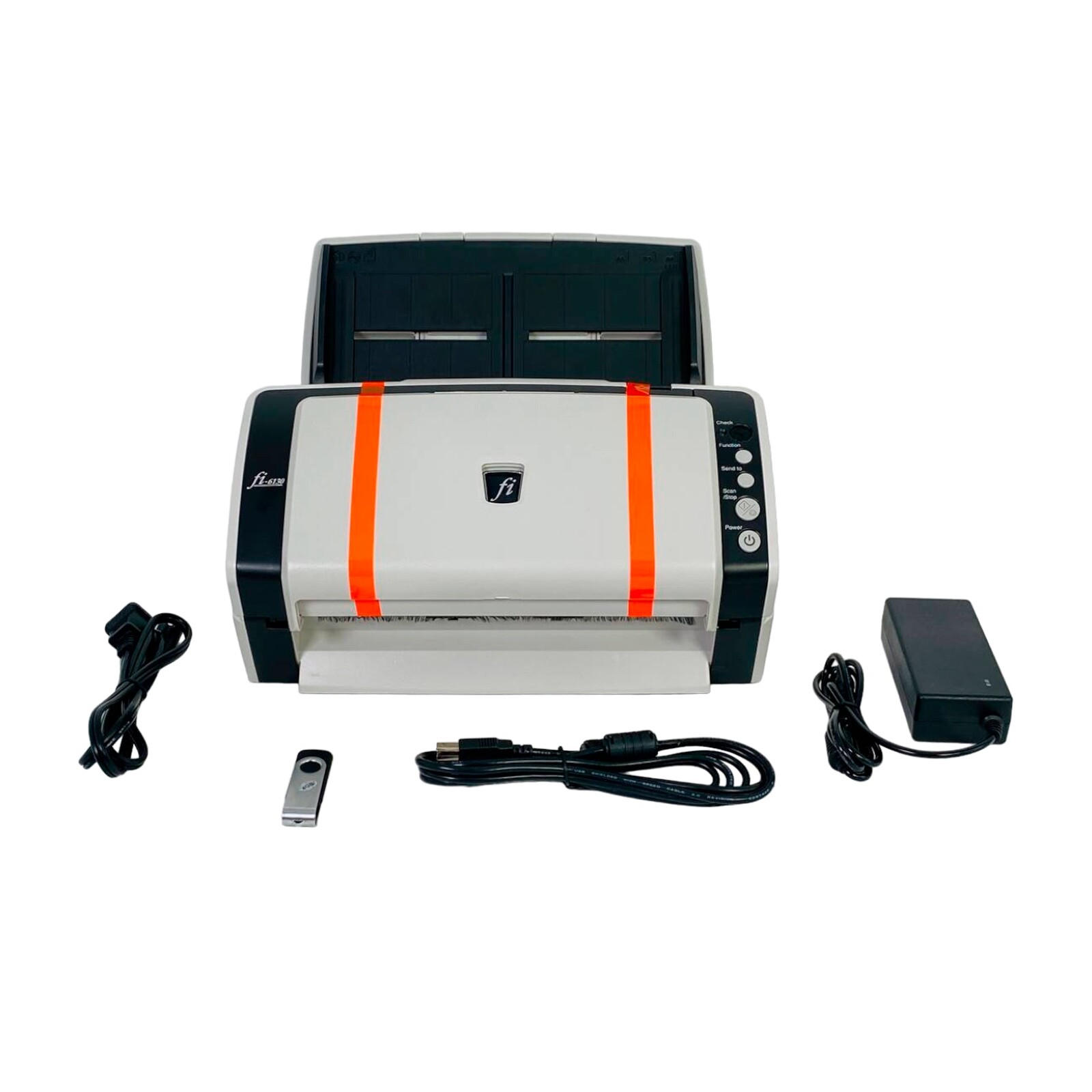 Pass-Through ADF Duplex Document Scanner for Office Work w/Bundle FAST SHIPPING