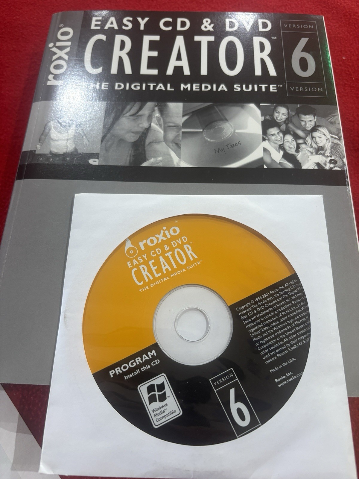 Roxio Easy CD & DVD Creator 6 & Version 11 DVD, Manual and Books in Miami. Roxio Easy CD & DVD Creator 6 & Version 11 DVD, Manual and Books in Miami.