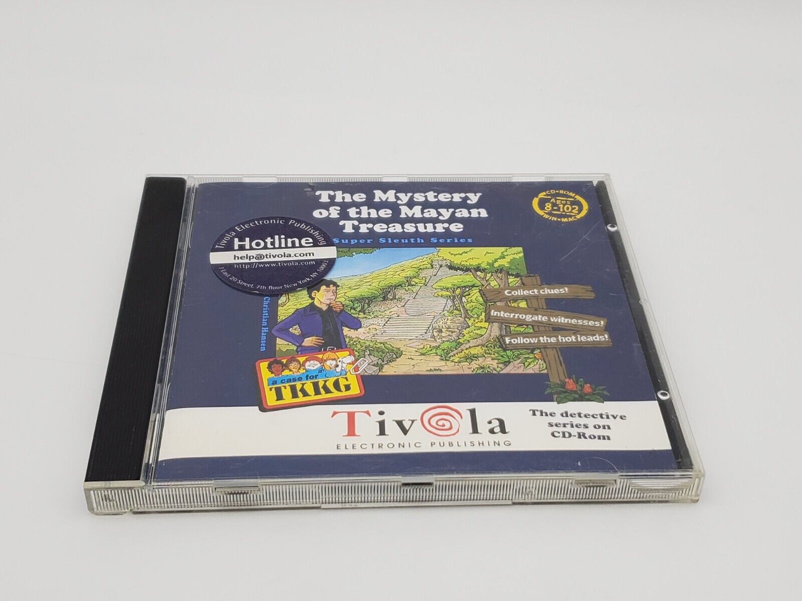The Mystery Of The Mayan Treasure PC MAC CD detective game - TKKG - Tivola