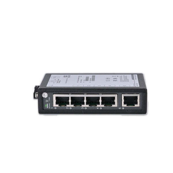 InHand Networks 5/8 Port Industrial Unmanaged Fast Ethernet/Giga DIN-Rail Switch