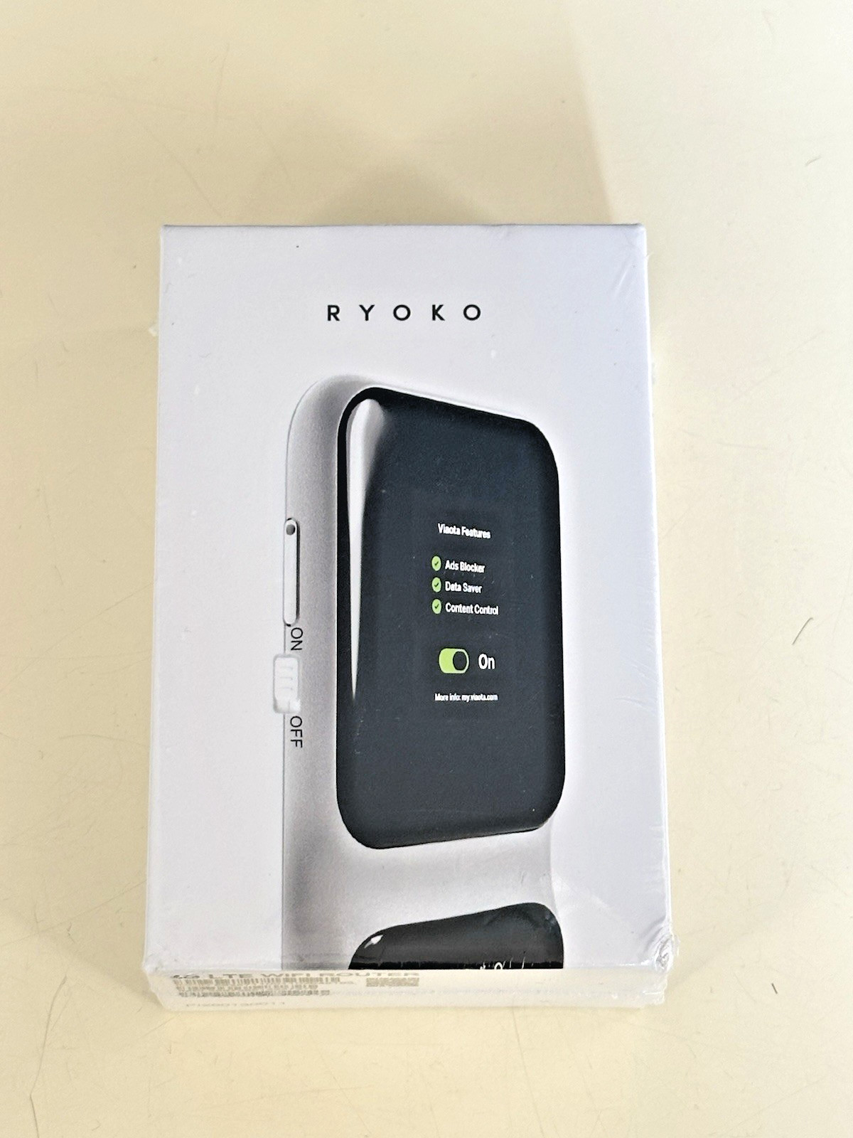 New Ryoko 4G LTE WiFi Hotspot Router Black Portable BRAND NEW SEALED IN BOX New Ryoko 4G LTE WiFi Hotspot Router Black Portable BRAND NEW SEALED IN BOX