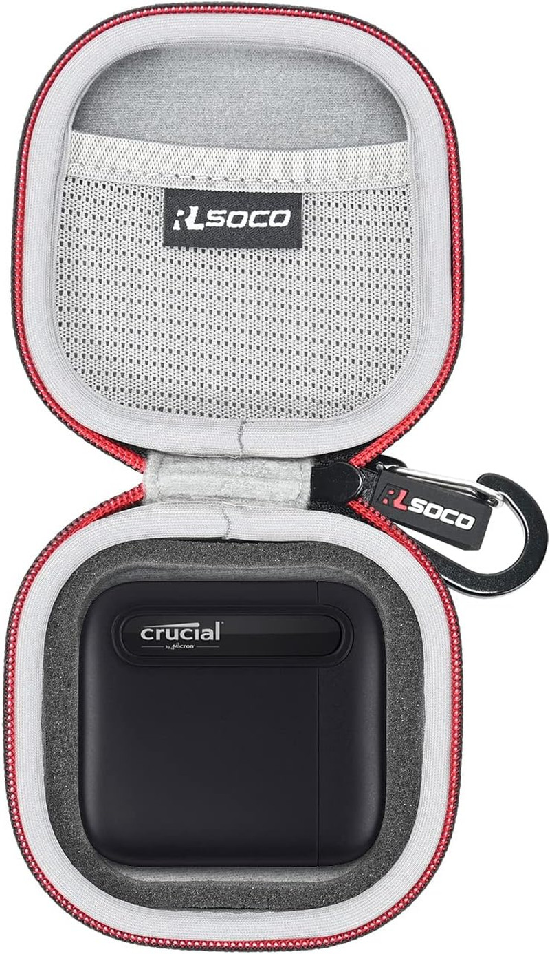 Hard Case for Crucial X10/X9/X10 Pro/X9 Pro/X6 Portable SSD Hard Case for Crucial X10/X9/X10 Pro/X9 Pro/X6 Portable SSD