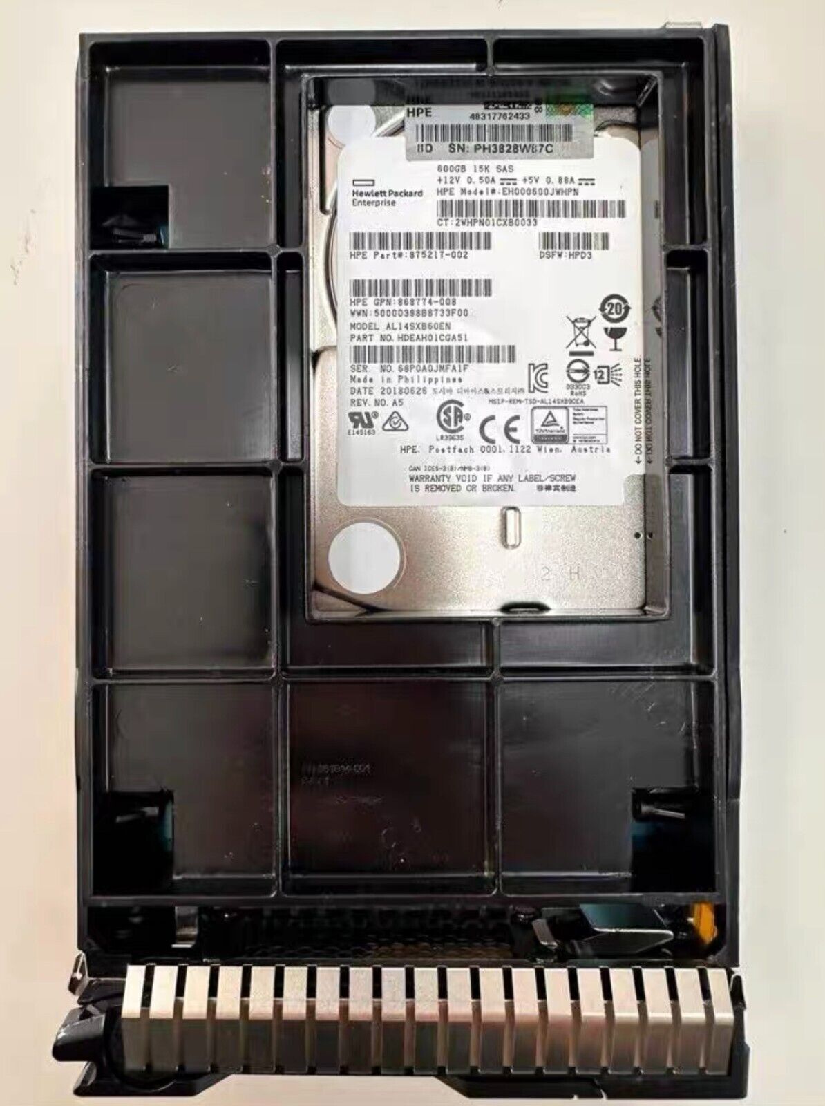 HPE P05394-001 600GB HP P04695-B21 3.5\ HPE P05394-001 600GB HP P04695-B21 3.5\