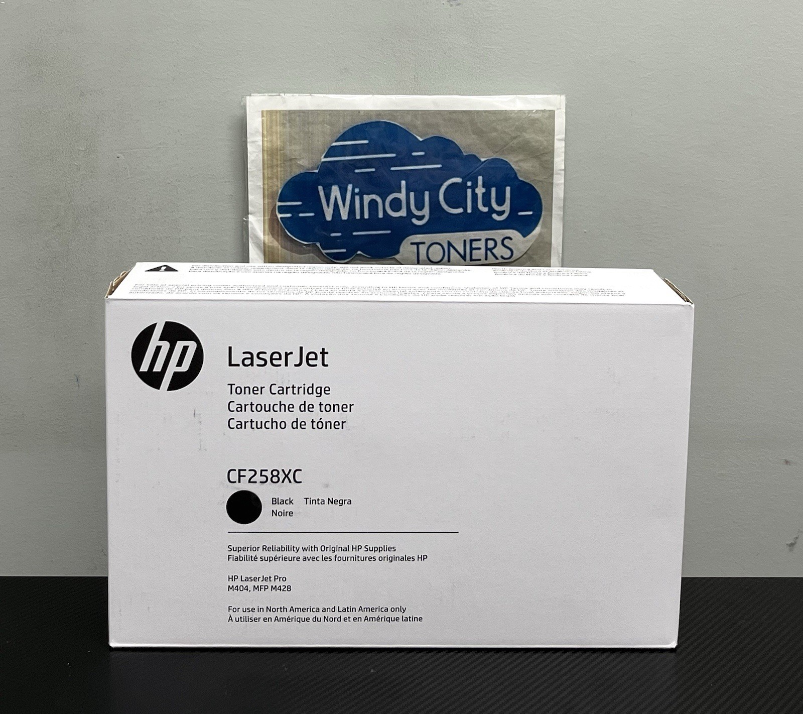 HP CF258XC 58X Black High Yield Toner for LJ Pro M404/M428/M406/M430 Genuine New HP CF258XC 58X Black High Yield Toner for LJ Pro M404/M428/M406/M430 Genuine New