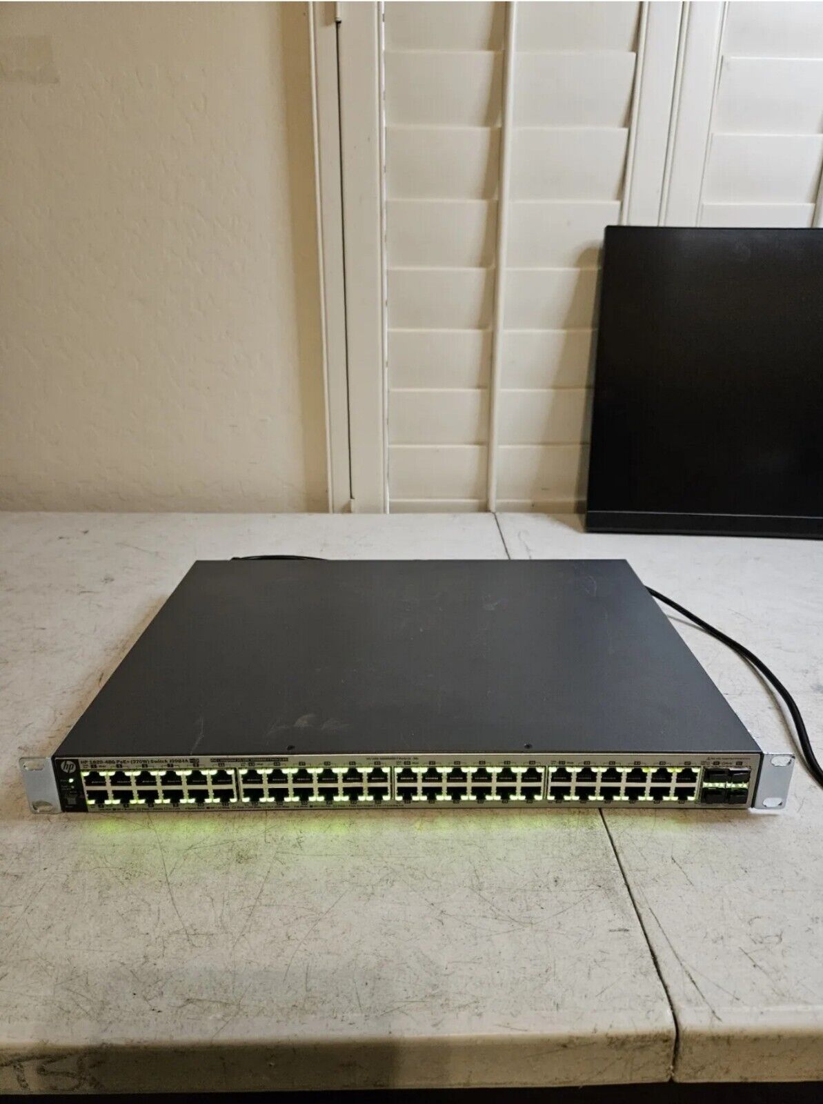 HP HPE OfficeConnect 1820 Series 1820-48G-PoE+ J9984A Network Ethernet Switch