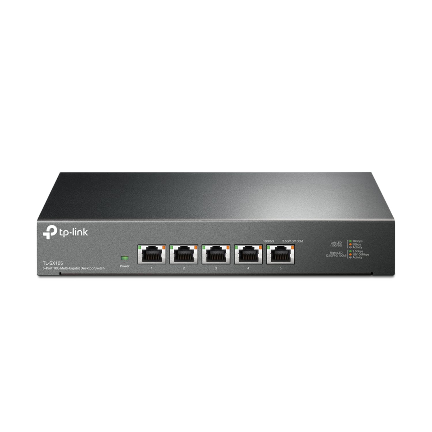 TP-Link TL-SX105 5 Port 10G Multi-Gig Unmanaged Ethernet Network Switch Black TP-Link TL-SX105 5 Port 10G Multi-Gig Unmanaged Ethernet Network Switch Black