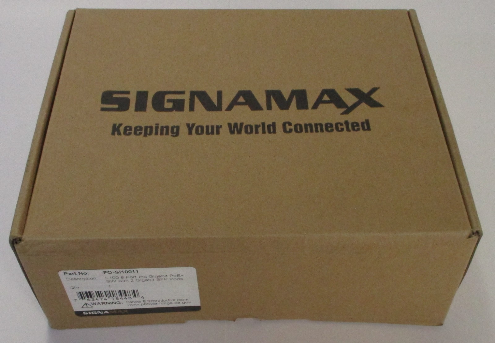 Signamax SI10011 8-Port Industrial Gigabit PoE+ Switch Signamax SI10011 8-Port Industrial Gigabit PoE+ Switch