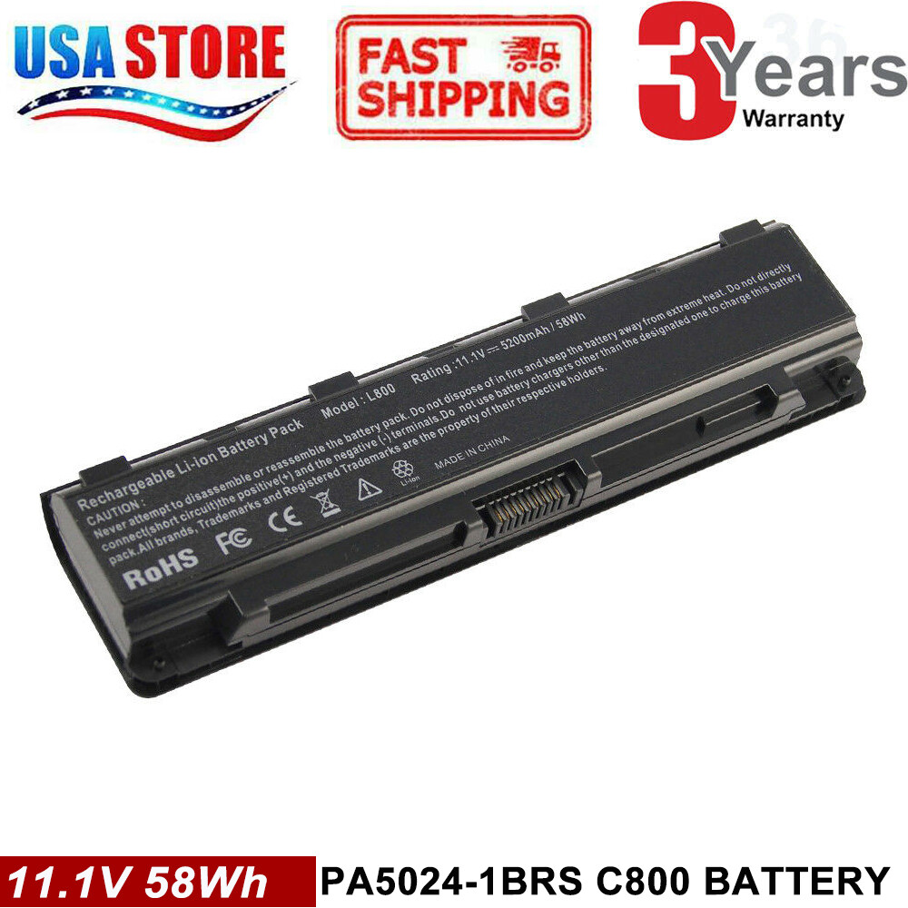 Laptop PA5024U-1BRS Battery For Toshiba PA5027U-1BRS PABAS260 PA5024U PABAS259 G Laptop PA5024U-1BRS Battery For Toshiba PA5027U-1BRS PABAS260 PA5024U PABAS259 G