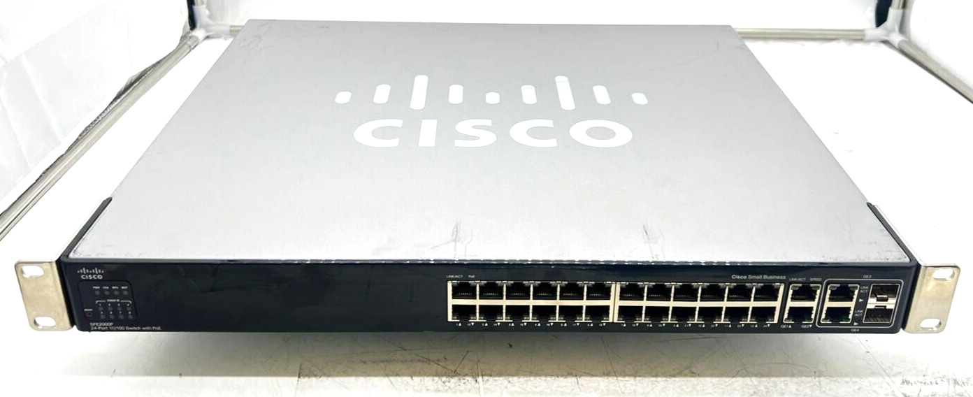 Cisco SFE2000P 24 Port 10/100 PoE Managed Ethernet Switch