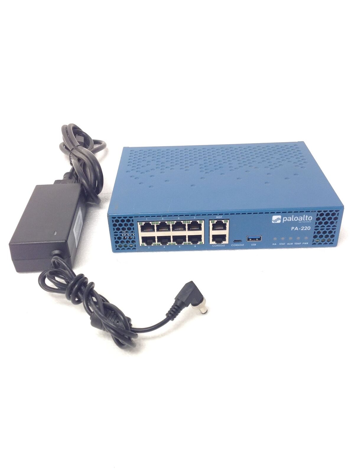 Palo Alto Networks Firewall PA-220 W/AC Adapter 8 Ports Working 